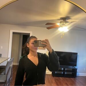 Tiger mist size small black cardigan #cardigan